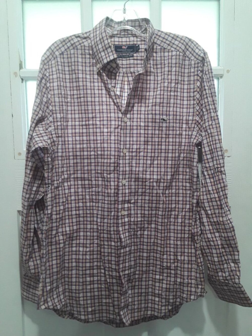 Vineyard Vines Men Long Sleeve Button Up Shirt Size Small